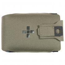 Warrior Laser Cut Large Horizontal Individual First Aid Kit Pouch - Ranger Green