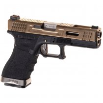 WE G-Force 18C Gas Blow Back Pistol - Gold