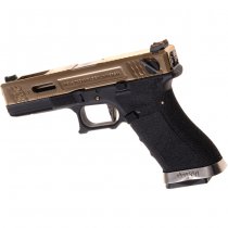 WE G-Force 18C Gas Blow Back Pistol - Gold