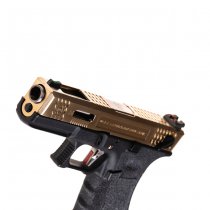 WE G-Force 18C Gas Blow Back Pistol - Gold