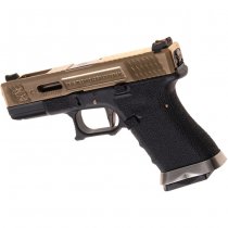 WE G-Force 19 Gas Blow Back Pistol - Gold