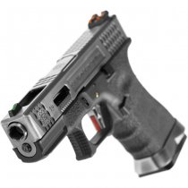 WE G-Force 19 SV Silver Barrel Gas Blow Back Pistol - Black