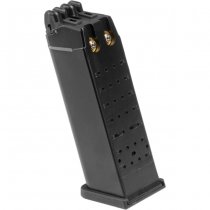 WE G17 Dual Barrel Gas Magazine - Black