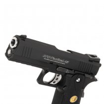 WE Hi-Capa 4.3 OPS Gas Blow Back Pistol - Black