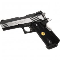 WE Hi-Capa 4.3 OPS Gas Blow Back Pistol - Silver