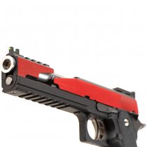 WE Hi-Capa 6 T-Rex Customs Titanium Barrel Gas Blow Back Pistol - Red