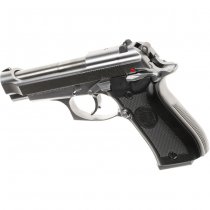 WE M84 Gas Blow Back Pistol - Silver