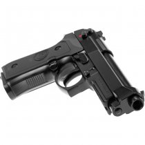 WE M9 A1 V2 Gas Blow Back Pistol - Black