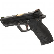 WE WET-05 BK Gold Barrel Gas Blow Back Pistol - Black