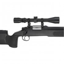 WELL MB16 Spring Sniper Rifle Set - Black