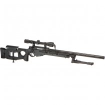 WELL SV-98 / MB4420D Spring Sniper Rifle Set - Black