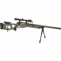 WELL SV-98 / MB4420D Spring Sniper Rifle Set - Olive