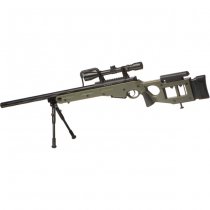 WELL SV-98 / MB4420D Spring Sniper Rifle Set - Olive