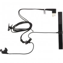 Z-Tactical Bone Conduction Headset Motorola 2-Pin Connector - Black