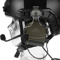 Z-Tactical Comtac II Headset FAST Military Standard Plug - Foliage Green