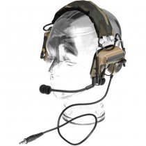 Z-Tactical Comtac IV Headset Military Standard Plug - Dark Earth