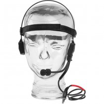 Z-Tactical MH180-V Atlantic Signal Headset - Black