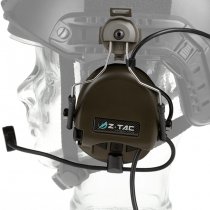 Z-Tactical SRD Headset FAST Military Standard Plug - Foliage Green