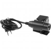 Z-Tactical U94 PTT ICOM Connector - Black