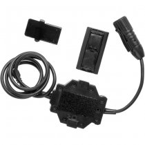 Z-Tactical zTac Wireless PTT Topcom Connector - Black