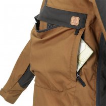 Helikon Woodsman Anorak Jacket - Earth Brown / Black B - XS