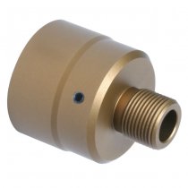 G&G MP9 Silencer Adapter 14mm CCW - Tan