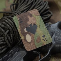 M-Tac Ace of Spades Laser Cut Patch - Multicam