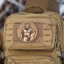 M-Tac Deus Vult 3D Rubber Patch - Coyote