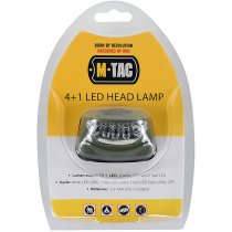 M-Tac Headlamp 4+1 LED - Olive