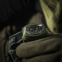 M-Tac Headlamp 4+1 LED - Olive