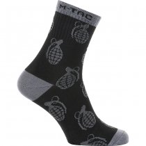 M-Tac Lightweight Socks Grenades Mk.3 - Black - 39-42