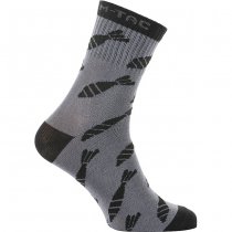 M-Tac Lightweight Socks Mortar Bombs Mk.3 - Dark Grey - 39-42