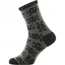 M-Tac Lightweight Socks Pirate Skull Mk.3 - Olive 39-42