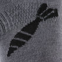 M-Tac Lightweight Summer Socks Mortar Bombs - Dark Grey - 39-42