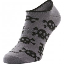 M-Tac Lightweight Summer Socks Pirate Skull - Dark Grey