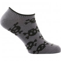 M-Tac Lightweight Summer Socks Pirate Skull - Dark Grey - 39-42