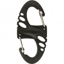 M-Tac Plastic S-Hook Carabiner - Black