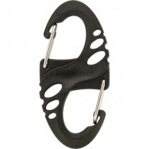 M-Tac Plastic S-Hook Carabiner - Black