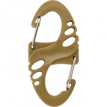 M-Tac Plastic S-Hook Carabiner - Coyote