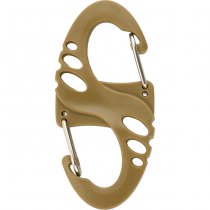 M-Tac Plastic S-Hook Carabiner - Coyote