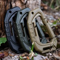 M-Tac Plastic Tactical Carabiner - Black