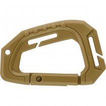 M-Tac Plastic Tactical Carabiner - Coyote