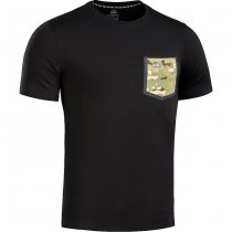 M-Tac Pocket T-Shirt 93/7 - Black - XS