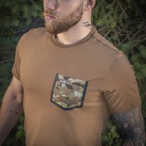 M-Tac Pocket T-Shirt 93/7 - Coyote - 2XL