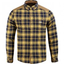 M-Tac Redneck Shirt - Navy Blue / Yellow - L - Regular