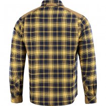 M-Tac Redneck Shirt - Navy Blue / Yellow - L - Regular