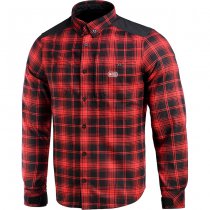 M-Tac Redneck Shirt - Red / Black - XS - Regular