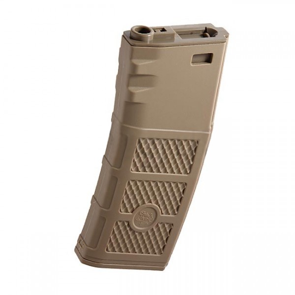 G&P M4 AEG 340BBs Ball Hi-Cap Magazine - Dark Earth