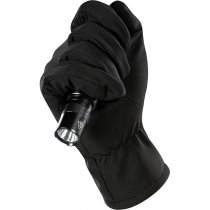 M-Tac Soft Shell Winter Gloves - Black - L