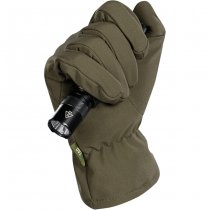 M-Tac Soft Shell Winter Gloves - Olive - M